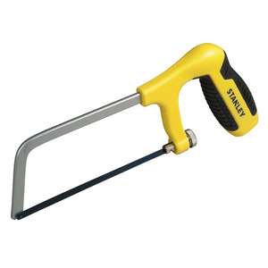 Stanley Mini Hacksaw 150mm Steel Blade For Metal Cutting - Product Image 1