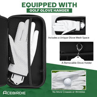 Sac d'accessoires de golf étanche au design du fabricant, avec logo personnalisé, porte-balles de golf Clover, porte-gants en EVA