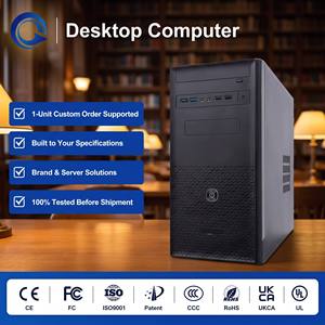 คอมพิวเตอร์ตั้งโต๊ะสำหรับธุรกิจ รุ่น Core I5 I7 3 5 7 สำหรับสำนักงาน กำหนดค่าได้เอง 1 คอมพิวเตอร์ตั้งโต๊ะธุรกิจแบบกำหนดเองที่ออกแบบมาเฉพาะ - Product Image 1