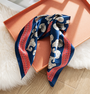 Sciarpa di Seta di Alta Gamma per Donne, Lussuosa e Pratica, Elegante Accessorio Decorativo, Protezione Solare e Copertura per le <span class=keywords><strong>Spalle</strong></span> - Product Image 3