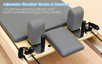 Mesa de Trapecio Tmax Pilates Cadillac, Equipo de Pilates para Estudio, Cama de Pilates Comercial, Cama Reformer, Torre de Pilates CE