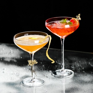 Copas de Cóctel Martini Transparentes Estilo Art Deco Tradicional para Fiestas, 200-500 ml, Certificación CE - Product Image 4