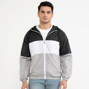 Premium Quality Quick Dry <b>Waterproof</b> Windbreaker Hoodie Custom logo Style Autumn <b>Long</b> Sleeve Bomber Men's <b>Jacket</b> for Men - Product Image 1