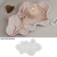 Moule à gâteau en silicone à ondulations irrégulières Early Riser pour chocolat, gelée, fondant, desserts, pâtisserie, décoration de cuisine