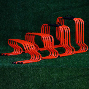 AVEC Hi Visibility Speed Endurance Indoor Outdoor Agility Training Hurdles attrezzatura pratica pista regolabile - Product Image 3
