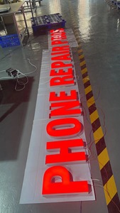 Tùy chỉnh Công ty Văn phòng quảng cáo ngoài trời 3D LED <span class=keywords><strong>Acrylic</strong></span> dấu hiệu ánh sáng phía trước-lit PVC thư <span class=keywords><strong>signage</strong></span> cho các tòa nhà khách sạn Biển hiệu - Product Image 5