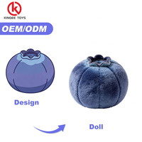 Peluche Pastèque Personnalisée Douce et Rembourrée, Coussin Fruit d'Été, Service de Marquage Personnalisé, Usine ODM