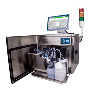 Macchina per la codifica del sacchetto di imballaggio per alimenti con stampante a getto d'inchiostro CIJ automatica ad alta velocità per la codifica di plastica datario e numero di lotto - Product Image 1