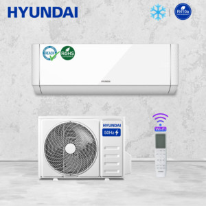 HYUNDAI Large Gamme -15 ° C à 53 ° Climatisation intelligente C House, refroidissement uniquement, murale, R410a, <span class=keywords><strong>12000</strong></span> <span class=keywords><strong>BTU</strong></span>, mini climatiseur split - Product Image 1