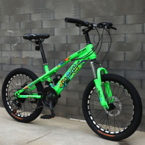 Mountain Bike da 20 pollici in acciaio con sospensione completa nuovo Design a velocità singola e doppio freno a disco con nuova tecnologia MBT - Product Image 1