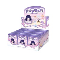 Nouvelle Arrivée Officielle : Lot de 9 Aimants de Réfrigérateur Genshin Impact Série Dreaming, Boîte Mystère, Mini Figurines Anime Version Q, Ornements