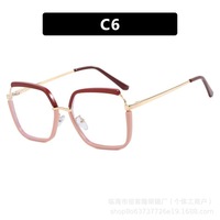 Lunettes anti-lumière bleue, verres PC transparents, monture carrée TR90, légères, lunettes de mode pour ordinateur, pour femmes de bureau