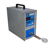 Chauffe-métal à induction haute fréquence 15KW, machine de chauffage par induction pour le forgeage