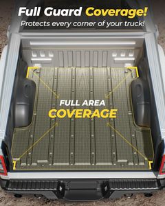 3W per <span class=keywords><strong>Ford</strong></span> F-150 camion materassino (5,5 piedi) 2015-2024/2025 per tutte le stagioni TPE Dog Friendly impermeabile antiscivolo tappetino antiscivolo - Product Image 4