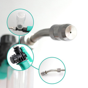 Pistola de espuma para lavado de autos de acero inoxidable de 77 cm, pistola de agua a alta presión para limpieza de vehículos - Product Image 2