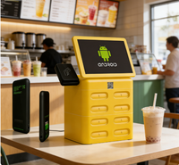 Station de location portable de 8 emplacements pour bornes de recharge publiques pour cafés Internet