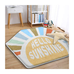 Sunshine – <span class=keywords><strong>tapis</strong></span> hexagonal antidérapant, <span class=keywords><strong>tapis</strong></span> de jeu Ultra doux, arc-en-ciel pour <span class=keywords><strong>chambre</strong></span> de <span class=keywords><strong>bébé</strong></span> <span class=keywords><strong>fille</strong></span> - Product Image 1