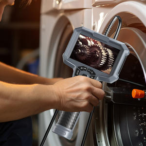 Caméra d'inspection vidéo numérique HD 4,3 pouces 360 °   Inspection de <span class=keywords><strong>tuyaux</strong></span> articulés pour la réparation automobile, capteur CMOS, stockage de données NVR - Product Image 1