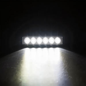 Barre lumineuse LED 18W à faisceau combiné spot et large, lampe de travail auxiliaire pour camion, SUV, VTT, UTV, moto, 4x4, <span class=keywords><strong>tracteur</strong></span> – Vente directe usine - Product Image 6