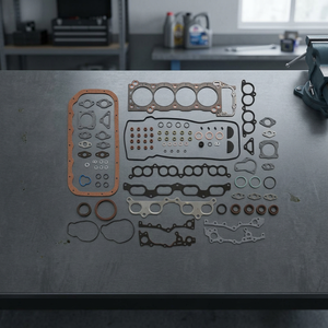 Nuevo Juego Completo de Juntas de Cilindro de Goma y Acero para Motor de Automóvil Tacoma/Hiace/Wagon, Kit de Cubierta de Cabeza de Cilindro con 1 Año de Garantía - Product Image 3