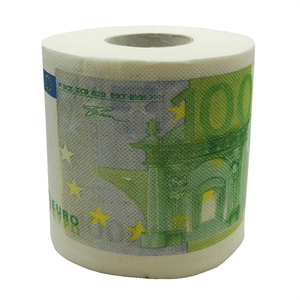 <span class=keywords><strong>Papel</strong></span> higiénico de 100 <span class=keywords><strong>euro</strong></span>, accesorio para reciclar - Product Image 2