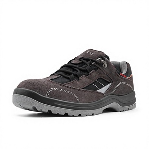Scarpe da Lavoro Antistatiche Traspiranti in Pelle ESD con Punta in Acciaio Antiperforazione per Lavoro e Sport Uomo e Donna - Product Image 1