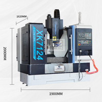 Mini centre cnc XK7124 smtcl, dispositif de fraisage vertical, vente directe d'usine, expédition directe