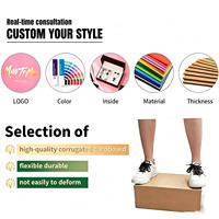 Boîtes d'emballage personnalisées pour petites entreprises, boîtes d'expédition en carton ondulé, boîtes postales avec logo personnalisé, emballage en carton personnalisé