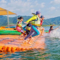 Ponton flottant en HDPE, quai en plastique pour jet-ski