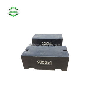 دورهام M1 M2 ، كتلة وزن من الفولاذ الخالص 2 طن و 5 طن للرافعة البرجية والجرار - Product Image 2