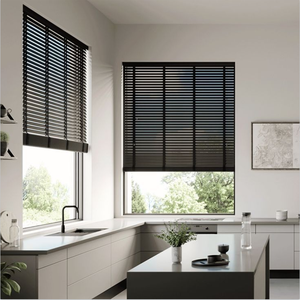 Sang trọng được thực hiện để đo lường cơ giới thông minh Rèm gỗ và gỗ Rèm Venetian cho cửa sổ văn phòng - Product Image 4