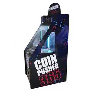 Venta caliente Coin Pusher Machine Arcade Prize Redemption Game con Bill Changer & Bonus Hole Push-Push Drag Simulator Family Miner - Product Image 2
