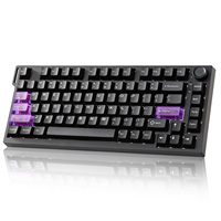 Clavier de jeu sans fil OEM ODM RT75 PRO à effet Hall, mécanique, à déclenchement rapide, magnétique, Bluetooth, USB-C 2.4G, double fréquence de polling 8 kHz