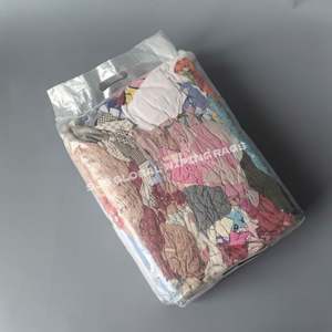 Trapos de Algodón de Grado A de Colores Variados, Trapos de Limpieza Industriales 100% Algodón, para Uso Marino - Product Image 1