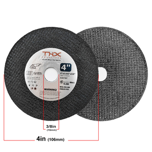 Disco de corte de 4 "Disco de corte de 1mm Fabricante de 4 pulgadas Disco de corte de acero Rueda de corte de profesor de 100mm para Inox Super calidad - Product Image 1