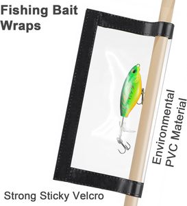 <span class=keywords><strong>MAQUITA</strong></span> 20PCS Housses transparentes en PVC pour leurres de pêche, protection des animaux domestiques, sécurité des pêcheurs, rangement des hameçons tranchants 10L - Product Image 4