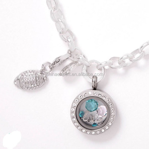 Модные украшения, ювелирные изделия из нержавеющей стали, медальон для монет, ювелирные изделия оптом - Product Image 4