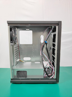 Châssis de serveur de la tour Eatx à double voie Refroidissement par eau Ordinateur de bureau DIY 360/240 Ordinateur de jeu Supports en aluminium Carte mère