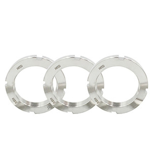 M10 M12 M15 M17 M20 M25 M30 Acero al carbono Óxido negro Rodamientos de rodillos redondos ranurados chapados en zinc Tuerca de bloqueo Tuerca DIN981 - Product Image 1