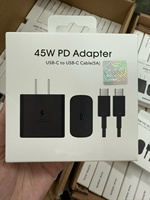 Adaptateur universel de charge rapide Type-C PD 25W/45W/65W pour chargeur de téléphone portable EU/US/UK Fabriqué en Chine