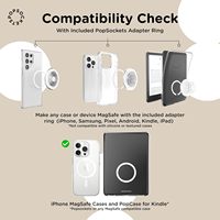 Soporte Magnético para Teléfono con Carga Inalámbrica Compatible con Fundas de Silicona para MagSafe Tablet Diseño Floral Margarita Seguro