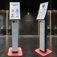 Kiosco de Autoservicio SINMAR con Pantalla LCD Cóncava, Sistema de Pedidos con IA, Kiosco de Pago Interactivo Curvo con Impresora