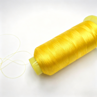 Série Orange - Fil de broderie en polyester haute ténacité 108D/2 pour broderie machine, crochet et couture (teint) Vente en gros