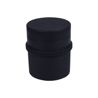 Article populaire transfrontalier : Grinder en métal pressé 68 mm, texture antidérapante en caoutchouc, multicolore, prêt à offrir, outil pour fumeurs, vente en gros