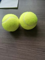 Balle de tennis à cordes en gros d'usine, balle de tennis à haute élasticité pour entraînement individuel