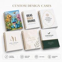 Carnet à spirale personnalisé OEM avec logo imprimé UV, couverture rigide A5/B4, 80 feuilles, journal d'affaires, cadeau promotionnel