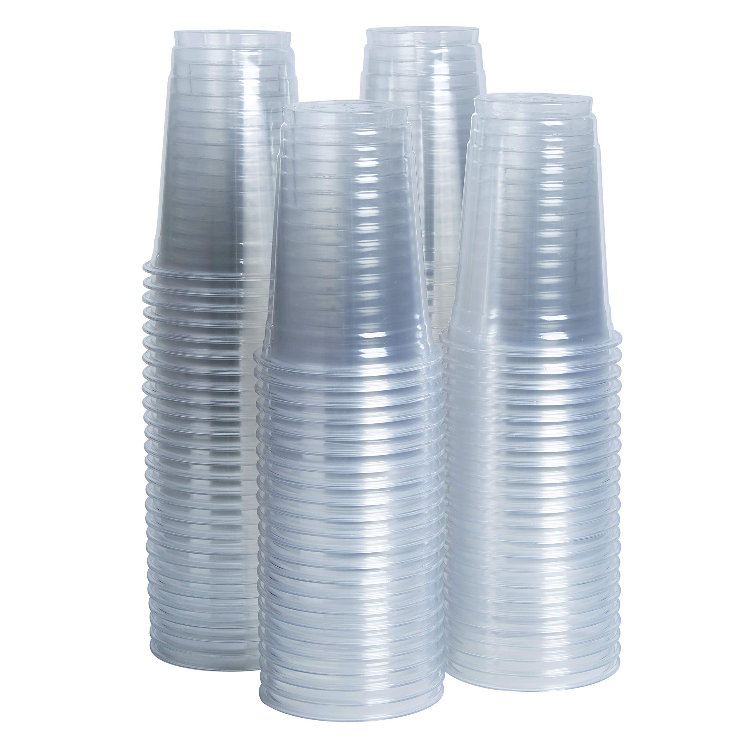 Hard Plastic Bekers Met Deksels Fabrikanten Groothandel Wegwerp Pp Waterbekers 7 Oz Plastic Glazen Beker