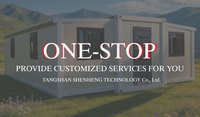 Casa Contenedor Expandible Personalizada con Terraza para Lujo en la Jungla, Casa Prefabricada Moderna, Cabaña Contenedor Modular para Resort