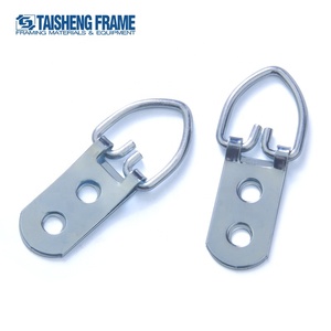 Gancio appendi-tela a 2 fori in ferro zincato blu, modello OEM TS-K009, per <span class=keywords><strong>cornici</strong></span> e telai, per appendere a casa, vendita al dettaglio - Product Image 6