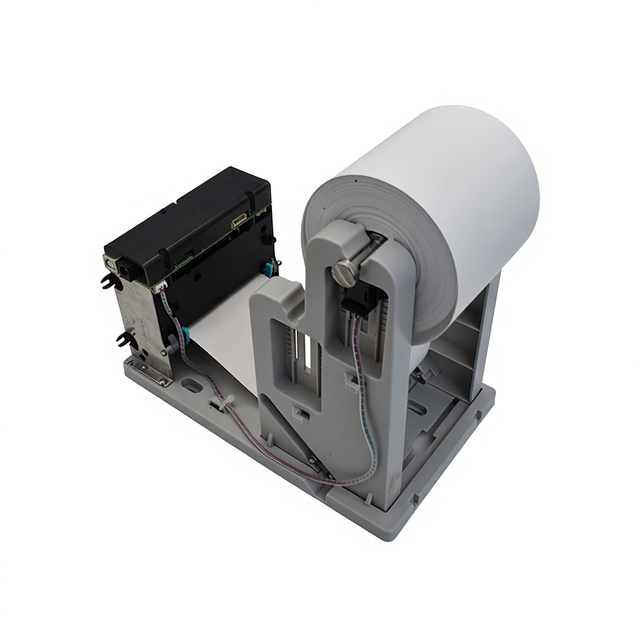80mm Serial/Parallel Thermal Receipt Barcode Printer with Auto Cutter Embedded Kiosk Printer Support Super Paper Roll